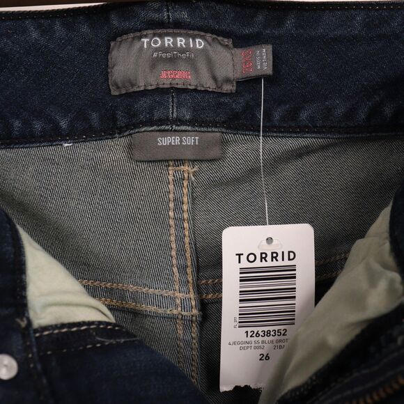 NWT Torrid Super Soft Jegging Jeans size 26 - Picture 4 of 5